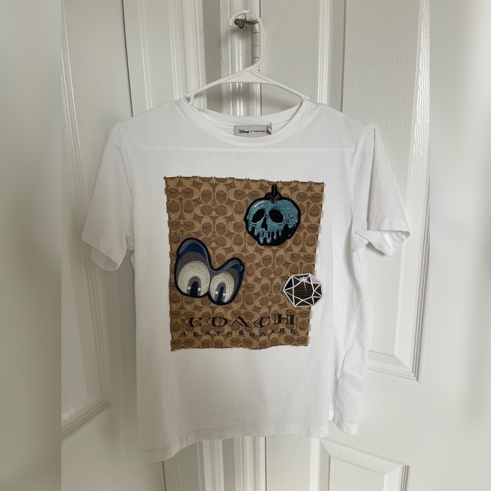 Coach Disney print T-shirt Small (Used)